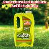 JOYIN 32 oz Bubble Solution Refills (Close to 1L/ 2.5 Gallon), Concentrated Solution for Bubble Machine, Wands, Blower, Easter (Yellow) view 2