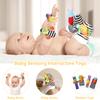 iAOVUEBY Baby Gift Set, Baby Shower Gifts, Black and White High Contrast Baby Toys 0-6 Months for Newborn Essentials Infant Rattle Socks Elephant Toys Blanket Onesies Baby Gift Basket for Girls Boys view 3