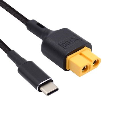 cablecc SC100 Protocol XT60 to Type-C Fast Charging Cable USB-C Charge Cord for RC Lipo Battery Quadcopter Multicopter Aeromodelling 100cm