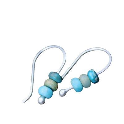 Classic Creative Bead String Earrings Retro Ethnic Woman Engagement Wedding