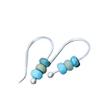 Classic Creative Bead String Earrings Retro Ethnic Woman Engagement Wedding view 1