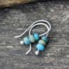 Classic Creative Bead String Earrings Retro Ethnic Woman Engagement Wedding view 3