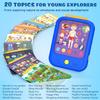 Kids Learning Tablet Educational Learning Pad for Toddlers 2-5 to Learn Alphabets, Numbers, Foods, Time, Music, Talking Cards for ToddlersLearning Educational Toy Kids Gifts view 2
