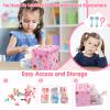 Toys for Girls Jewelry,37PCS Princess Toddler Girl Toys Age 6-8 for Pretend Play & Dress Up, Adjustable Ring Clip on Earrings Kids Toy for 3 4 5 6 7 8 9 Year Old Girls Christmas Birthday Gifts Ideas view 4