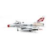 FMOCHANGMDP Fighter 3D Puzzles Plastic Model Kits, 1/32 Scale F-100C Super Sabre Fighter Model, Adult Toys and Gift, 17.7 X 13.7Inchs view 2