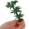 Alasum Miniature Dollhouse Furniture Simulation Potted Plant Mini Greenery Ornament for Dollhouse Decoration and DIY Craft 3.54 Inch view 2