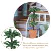 Alasum Miniature Dollhouse Furniture Simulation Potted Plant Mini Greenery Ornament for Dollhouse Decoration and DIY Craft 3.54 Inch view 4