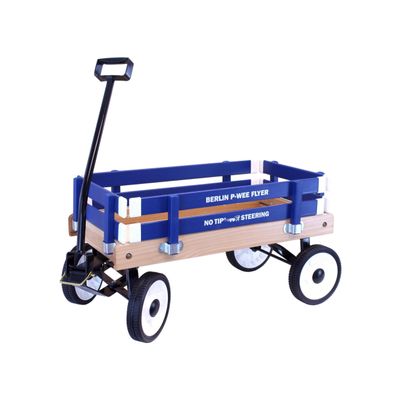 AmishToyBox Berlin P-Wee Wagon - Model F257 - Amish Made in Ohio, USA (Blue)