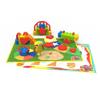 Grandi Giochi Play Doh Blocks Pld03000 27-Piece Shape and Colour Set with Buildings and Modelling Paste view 3