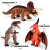 Kissdream 7 Piece Jumbo Dinosaur Toys Big Dinosaur Toy for Boys Realistic Giant Dinosaur Toys for Kids 3-5 - Perfect Dinosaur Gifts for Kids view 3
