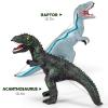 Kissdream 7 Piece Jumbo Dinosaur Toys Big Dinosaur Toy for Boys Realistic Giant Dinosaur Toys for Kids 3-5 - Perfect Dinosaur Gifts for Kids view 4
