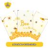 3Pcs A Little Bee Tablecloth and Decorations - Disposable Plastic Rectangle Table Cover for Boys and Girls Bee Themed Party (54'' x 108'') view 4