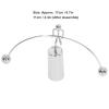 Aqur2020 Swinging Ball Metal Weightlifter Balance Toy, Desktop Decor, Stress Relief, 6.7 x 4.3 Inches view 2