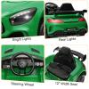 Winado 12V Ride on Car, Licensed Mercedes Benz AMG GTR Battery Powered Electric Vehicle, w/Parent Remote, Wider Seat, LED Lights, Openable Doors, MP3 Player, Smooth Start, 3 Speeds - Green view 2