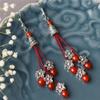 Earrings Female Vintage Earrings for Women Handmade Earring with Tassel Earings view 3