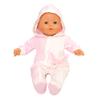 Baby Doll Clothes Outfit - Hooded Rabbit Jumpsuit Pajamas Romper for 14 to 16 Inch Dolls - Handmade Daily Casual Clothing Set view 4