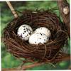 Unomor DIY Craft Foam Easter Eggs Small Fake Birds Eggs Model for Party Decorations Simulation Bird Eggs Set view 3
