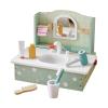 Milageto Kids Makeup Vanity Toy Makeup Beauty Dressing Table Washing Basin Toy Set Dresser Toy view 1