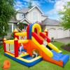 Umbalir Bounce House, Inflatable Bounce House for Kids 3-10, Kids Bounce House with Long Slide, Ball Pit/Pool, Obstacles, Tunnel, Climbing Wall, Bouncy House Indoor & Outdoor Toddler Bouncy Fun view 1