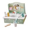 harayaa with Mirror Bathroom Sink Table Dresser Set, Realistic Playset Kids Makeup Vanity Toy Dresser Toy for Toddlers Kids Children Birthday Gifts view 1