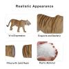 Andux Realistic Animals Figures Toys Marine Life Wild Jungle Learning Educational Playset FZDW-03 (Tiger) view 3