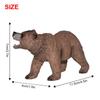Andux Realistic Animals Figures Toys Marine Life Wild Jungle Learning Educational Playset FZDW-03 (Bear) view 2