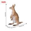 Andux Realistic Animals Figures Toys Marine Life Wild Jungle Learning Educational Playset FZDW-03 (Kangaroo) view 2