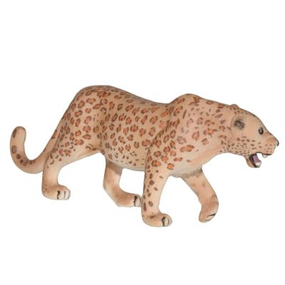 Andux Realistic Animals Figures Toys Marine Life Wild Jungle Learning Educational Playset FZDW-03 (Leopard)