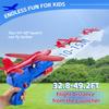 Neoot Toy Airplane, 3 Pack Airplane Launcher Toys 2 Flight Mode Glider Plane Outdoor Toys for Kids Ages 3 4 5 6 7 8 9 10 11 12 Year Old Boys & Girls Birthday Gift, Educational Flying Kids Toys view 2