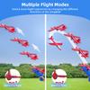 Neoot Toy Airplane, 3 Pack Airplane Launcher Toys 2 Flight Mode Glider Plane Outdoor Toys for Kids Ages 3 4 5 6 7 8 9 10 11 12 Year Old Boys & Girls Birthday Gift, Educational Flying Kids Toys view 4