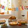 Gobble Gobble Turkey Thanksgiving Banner - Essential Thanksgiving Party Supplies for Unforgettable Party Decorations view 4