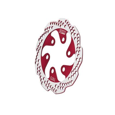 Aluminum 7075-T6 Rear Brake Disk for LOSI 1:4 Promoto-MX Motorcycle Dirtbike RTR LOS06000 LOS06002 Upgrade Parts - Red
