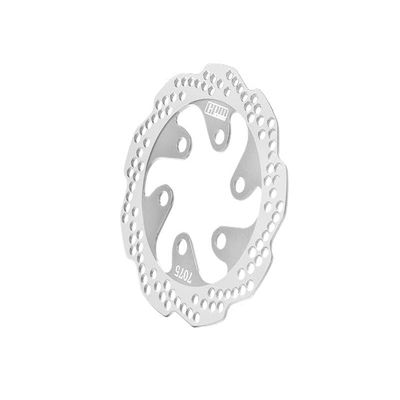 Aluminum 7075-T6 Rear Brake Disk for LOSI 1:4 Promoto-MX Motorcycle Dirtbike RTR LOS06000 LOS06002 Upgrade Parts - Silver