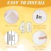 4ft Light up Numbers 40 Mosaic Numbers Marquee Frame with Slots for 40th Birthday Party Large Cardboard with Light Bulbs Pre-Cut Kit Giant Cut-Out Thick Foam Board Sign Diy Decorations Anniversary view 4