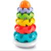 Clementoni Colourful Tower Pyramid Montessori Circles Baby Puzzle view 1
