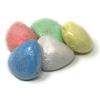 10 Kids Rock Shaped Chalk Pebbles Washable Sidewalk Outdoor Non Toxic Preschool Safe Dust Free Writing Art Kids Children Toddlers for Outdoor Driveway Pavement Fun Dustless Drawing Street Coloring view 2
