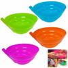 4 Cereal Bowl with Straws Kids BPA Free Plastic Toddler Built-in Straw Breakfast view 3