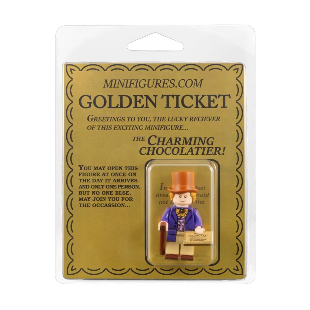 Custom Design Minifigure - Charming Chocolatier - Adult Collectors Edition