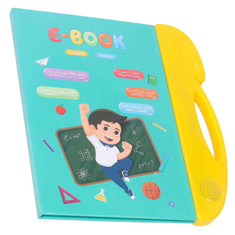 Aatraay Kid Arabic English Electronic Sound Book with Pen 10 Pages Children Learning Child Arabic Reading Book