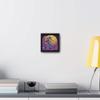 Atlas Climbing Globe - Gallery Canvas Wraps, Square Frame Premium Gallery Wraps (1.25) Black 6 x 6 view 1