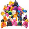 2" Rubber Screaming Chicken Assortment (25 Pack) Non Squeaky. Dressed in All Different Occupation: Ninja, Rock Star, Princess, Knight, Pirate, Astronaut, and More! (25 Pack) view 3