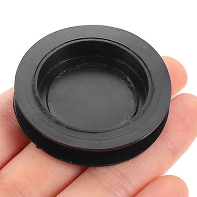 30 Pieces Rubber Saving Box Plug, Black Piggy Bank Stopper Replacement Bulk Round Bottom Plug Rubber Hole Plugs Piggy Bank Plug Replacement Five Sizes 25/26/30/32/38mm Piggy Bank Stopper