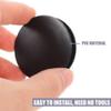 30 Pieces Rubber Saving Box Plug, Black Piggy Bank Stopper Replacement Bulk Round Bottom Plug Rubber Hole Plugs Piggy Bank Plug Replacement Five Sizes 25/26/30/32/38mm Piggy Bank Stopper view 3