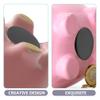30 Pieces Rubber Saving Box Plug, Black Piggy Bank Stopper Replacement Bulk Round Bottom Plug Rubber Hole Plugs Piggy Bank Plug Replacement Five Sizes 25/26/30/32/38mm Piggy Bank Stopper view 4
