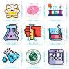50 Pcs Funny Laboratory Science Stickers for Teens Students Teachers, Science Experiment Waterproof Vinyl Stickers & Chemistry Decals for Laptop, Water Bottle, Notebook, Science Classroom Decor view 2