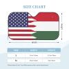 US-Hungary Friendship Flag Foldable Car Windshield Sunshade Blocks Heat and Sun Glare Uv Rays view 2