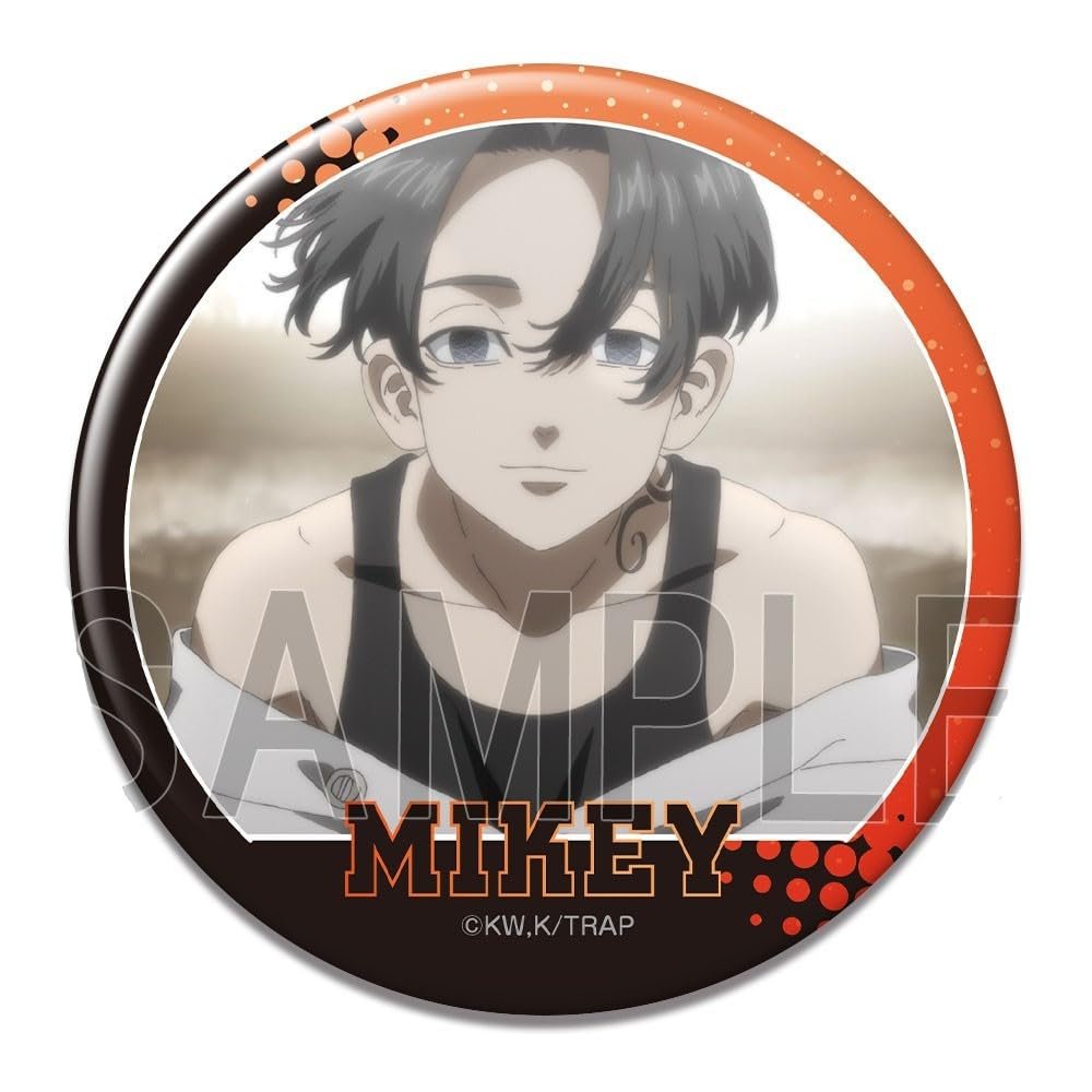 License Agent Tokyo Revengers Can Badge Ver.3 Manjiro Sano E KBAN-T011-m07