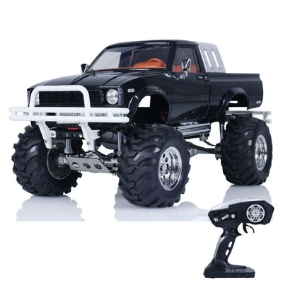 wheelfun US in Stock, Hg 1/10 4 * 4 RC Pickup Truck Rally Car Series Car Racing Crawler 2.4G RTR Black