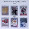 Rayvol Top Loader Sleeves - Resealable Team Bags for 35-75PT Rigid Top Loader Card Holders (400pcs) view 2