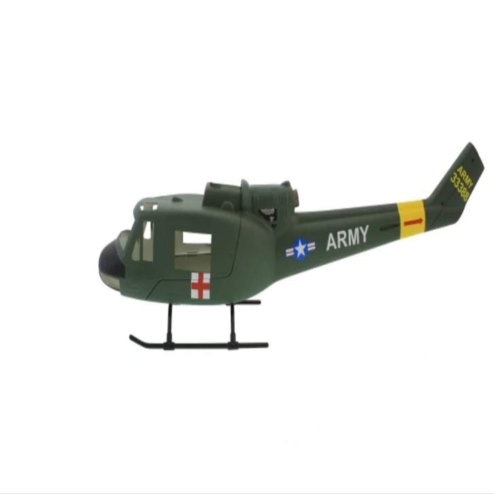 RC Helicopter UH-1B 450 Pre-Painted fuselage for 450 Size Helicopters.Suitable for Almost All 450 Size(325mm Rotor Blade) Helicopters, Such as:Align T-REX450X/XL/SE/SE V2